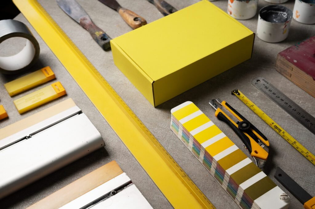 Herramientas de medición y composición de la cinta